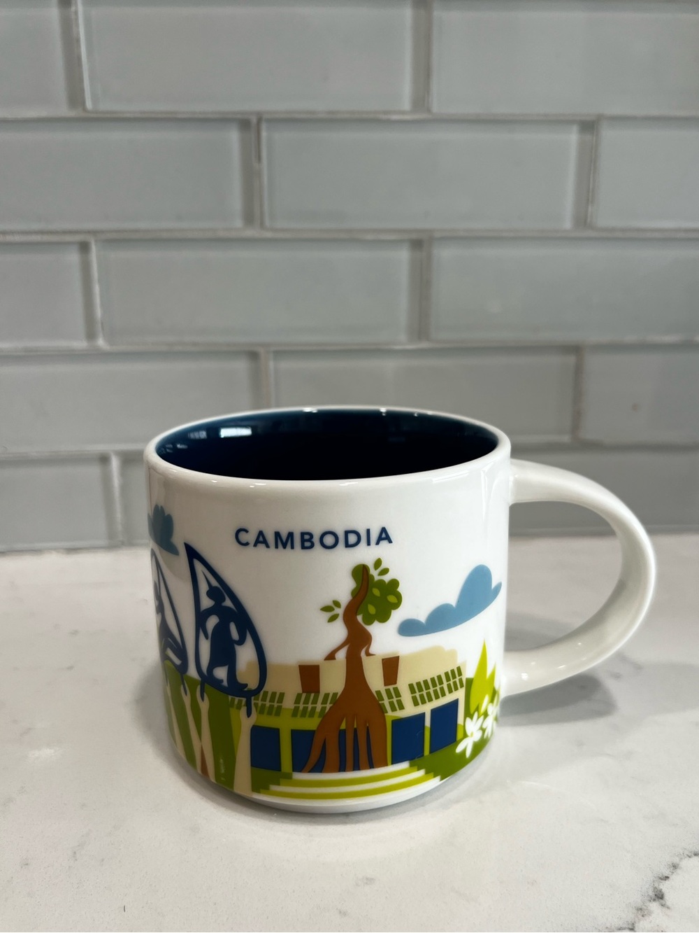 Starbucks Cambodia You Are Here Collection 14 oz 2018 Mug
